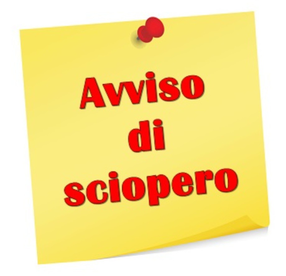 AVVISO SCIOPERO