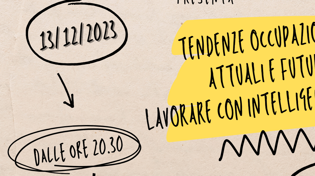 Orientamento Evento 13 Dicembre 2023 – Tendenze occupazionali attuali e future del mercato del lavoro. Lavorare con intelligenza emotiva